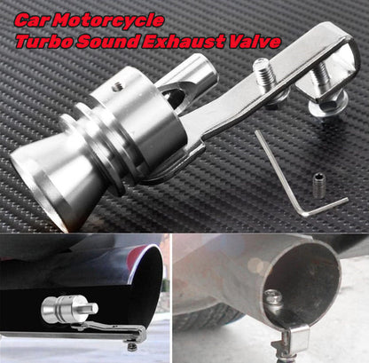 (2025 Promotion  - 49% off)Universal Turbine Sound Exhaust Valve Accessories